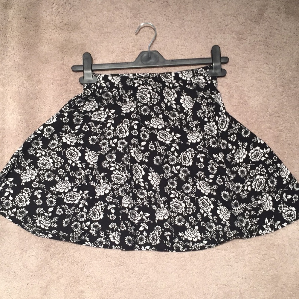 Floral  skater skirt